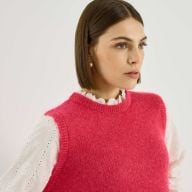 Pull bi-matière
