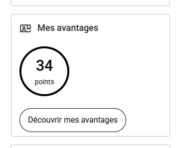 Mes avantages
