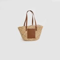 Sac cabas bi-matière
