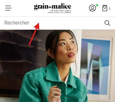 Sur mobile