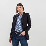Blazer coupe droite